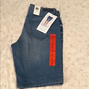 Calvin Klein Blue Denim Jean Shorts